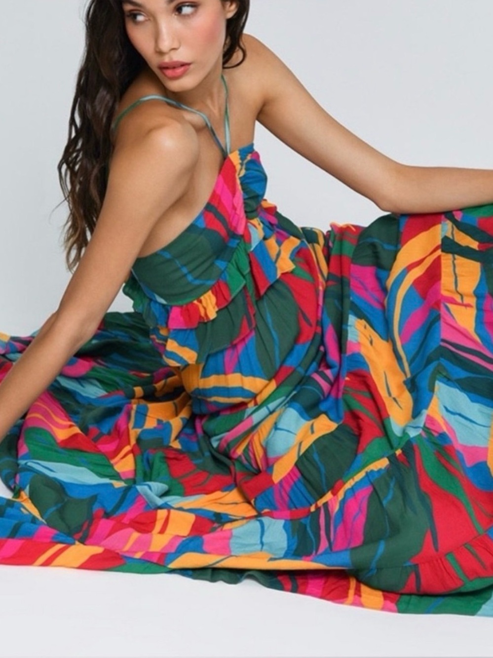 Anthropologie Hutch Tropez Maxi Dress - Picture 2 of 5